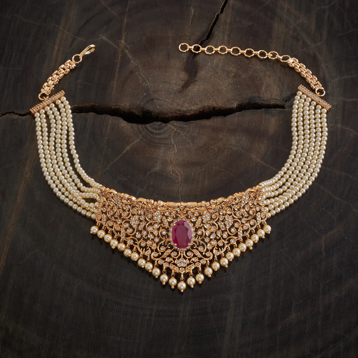 Zircon Necklace 1808