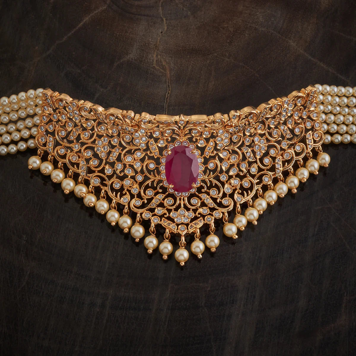 Zircon Necklace 1808