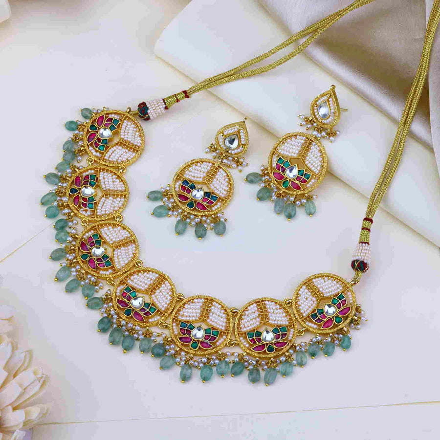 Jadau Kundan Choker  1354