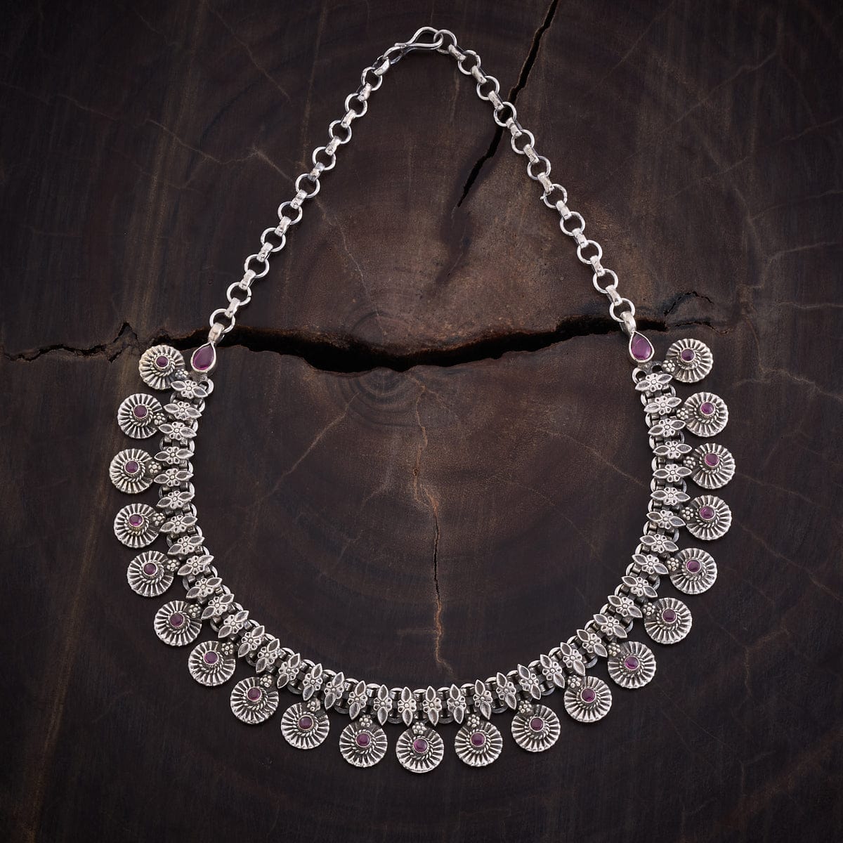 Silver Necklace  1378