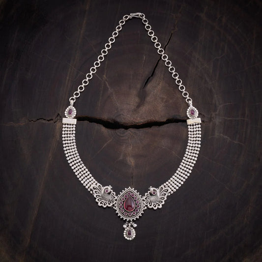 Silver Necklace 1381