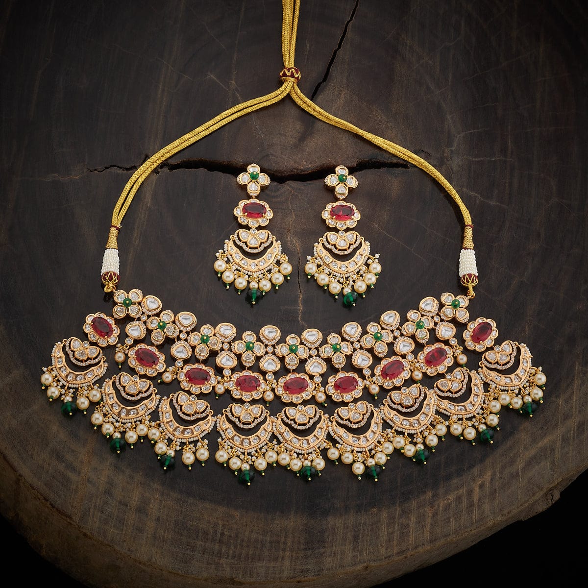 kundan necklace 1373